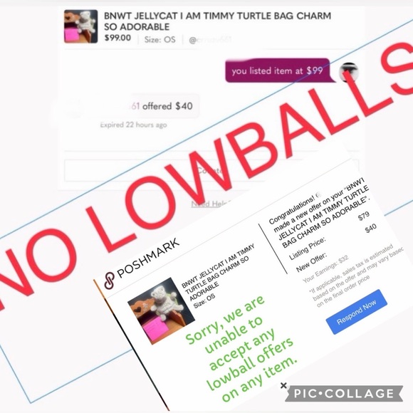 BNWT JELLYCAT I AM TIMMY TURTLE BAG CHARM SO ADORABLE - Picture 16 of 16